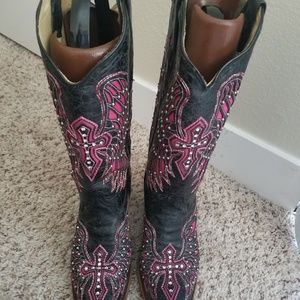 Cowboy boots corral vintage